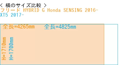 #フリード HYBRID G Honda SENSING 2016- + XT5 2017-